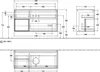 Villeroy & Boch FA62HBGN Waschbeckenunterschrank Finion FA6 Produktbild-Vorschau 2