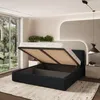 Masseno Polsterbett FELURO 160x200 cm, Polsterbett mit Produktbild-Vorschau 2