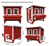 Großer Hühnerstall EZ Chicken Home Rot, 2,85 m² - Produktbild-Vorschau 26