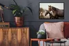 MuchoWow® MuchoWow® Gerahmtes Poster Pferde - Natur - Braun Produktbild-Vorschau 2