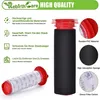 A collage of vacuum cleaner filters, showing different angles and close-ups of the materials. Produktbild-Vorschau