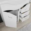 Mobile bagno 85cm a terra con lavabo specchio e pensile Anteprima dell’immagine prodotto 4
