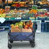 FCH Skládací ruční vozík, skládací přepravní vozík otočný o Náhled obrázku produktu 2