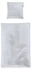 Irisette Mako-Satin Bettwäsche Tokio 8607 weiss 135x200 cm Produktbild-Vorschau 2