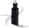 A close-up studio shot of a food processor blade attachment. Produktbild-Vorschau