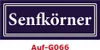 20 Stück Gewürzaufkleber Senfkörner 40x16mm Gewürzetiketten Produktbild-Vorschau 1