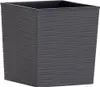 SIENA GARDEN Pflanzgefäß NIZZA GROOVE, anthrazit Produktbild-Vorschau 1