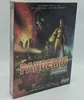 The image shows the front of a board game box for "Pandemic Auf Messers Schneide Erweiterung". Voir les images du produit