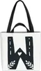 VOID W Buchstaben Natur Tasche 33x33x14cm,15l Produktbild-Vorschau 1