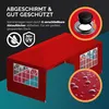 CASARIA® Pavillon 3x6m UV-Schutz 18m² Dachösen Produktbild-Vorschau 4