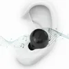 A black wireless earbud is shown inside a stylized white ear, with musical notes and sound waves emanating from it. Anteprima dell’immagine prodotto