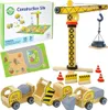 WOOPIE GREEN Drewniany Plac Budowy 5w1 Ruchomy Dźwig XXL Produktbild-Vorschau 1