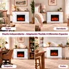 HOMAVO chimenea eléctrica con mueble, 23 pulgadas, Vista previa de la imagen del producto 7