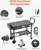 SucceBuy Chariot de barbecue d'extérieur 787 x 432 mm Voir les images du produit 6