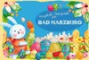 vianmo Holzschild 12x18 cm Ostergrüße BAD HARZBURG Produktbild-Vorschau 1