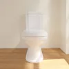 Villeroy & Boch V&B WC sedadlo HOMMAGE Závesy chróm biela Náhľad obrázku produktu 10