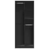 vidaXL Kleiderschrank Schwarz 80x50x200 cm Holzwerkstoff Produktbild-Vorschau 4