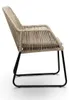 Dining-Gartenstuhl | Mona | Sand | Rope | 2er Set Produktbild-Vorschau 8