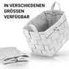 Cesta de fieltro N8WERK con asa, 35x25x25 cm | Ideal para Vista previa de la imagen del producto 5