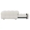 MODFU Canapé-lit extensible beige Fauteuil relax avec Voir les images du produit 9