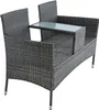 Polyrattan Gartenbank Bank Rattan Sitzbank 2-Sitzer Produktbild-Vorschau 6