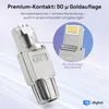 hb-digital 4x Netzwerkstecker CAT7 schmal RJ45 LSA STP Produktbild-Vorschau 7