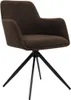 Barhocker braun Teddyfell ergonomisch 82 cm Höhe, Produktbild-Vorschau 1