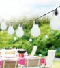 LED Party Lichterkette mit 10x weiß leuchtenden Glühbirnen Produktbild-Vorschau 1