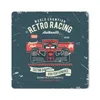 MuchoWow® Mauspad Mousepad Auto - Rennen - Retro - Produktbild-Vorschau 1