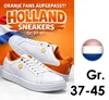 Weiße Sneakers Damen Herren Turnschuhe Sportschuhe bequem Produktbild-Vorschau 2