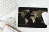 MuchoWow® Mauspad Mousepad Weltkarte - Gold - Vintage 27x18 Produktbild-Vorschau 5