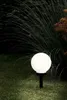Eglo Lampe solaire boule LED avec piquet de terre blanc Voir les images du produit 5