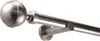 A close-up view of a single curtain rod with a spherical finial. Produktbild-Vorschau