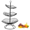 3-stöckiger metall obstkorb,etagere,Obstschalefür obst, Produktbild-Vorschau 1