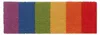 Relaxdays Fußmatte Kokos, Regenbogen, Schuhabtreter 75 x 25 Produktbild-Vorschau 8