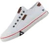 Sneaker Mustang da uomo in tela bianca Anteprima dell’immagine prodotto 1