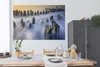 MuchoWow® Poster Dubai Marina in Morgennebel gehüllt Produktbild-Vorschau 3