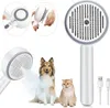 Katzenbürste Hundebürste, 4-in-1-Haustier-Dampfbürste mit Produktbild-Vorschau 1
