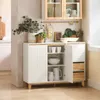 A kitchen or dining area with a sideboard cabinet. Produktbild-Vorschau