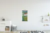 MuchoWow® Textilposter Landschaft mit Kutsche und Zug - Produktbild-Vorschau 2