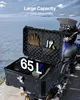 Valigia per moto VEVOR, 65 l, bauletto in alluminio con Anteprima dell’immagine prodotto 3