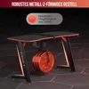 Avalo Gaming Schreibtisch - 120x60x75 CM - Spieletisch - Produktbild-Vorschau 6