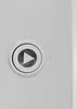 A close-up of a white control panel with a play button and lock icons. Produktbild-Vorschau