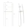 Regal Badregal Toilettenregal Waschmaschinenregal aus Produktbild-Vorschau 4
