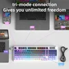 95% Gaming Tastatur RGB kabellos & kabelgebunden, 98 Tasten Produktbild-Vorschau 2