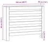 vidaXL Obložení radiátoru Artisan dub 104x20x82 cm materiál Náhled obrázku produktu 6
