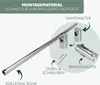 asta doccia bremermann in acciaio inox 71,5 cm incl. doccia Anteprima dell’immagine prodotto 5