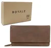 ROYALZ « Orelia » Portefeuille vintage en cuir pour femme Voir les images du produit 14