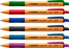 A collection of six pens of different colors arranged horizontally. Náhled obrázku produktu