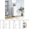 The Living Store Sideboard Hochglanz-Weiß 34,5x34x90 cm Produktbild-Vorschau 10